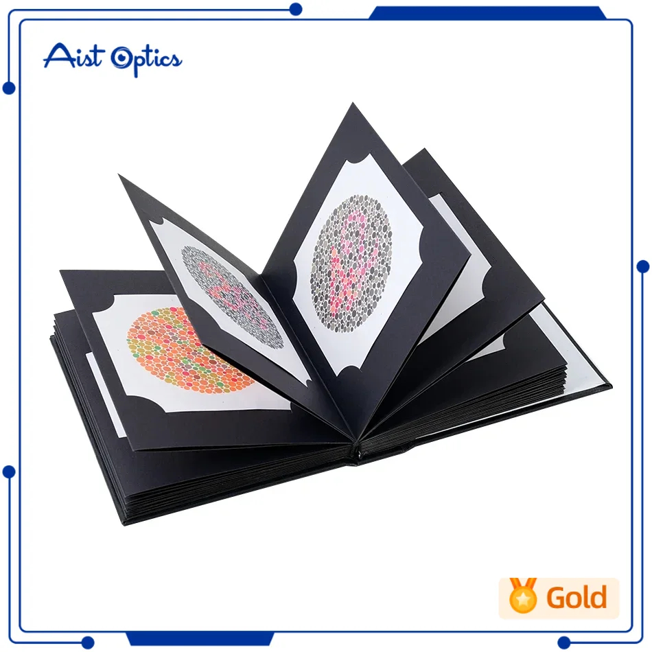 New 2025 Vision test chart Book 38 Plates | Optometry Color Blindness Color Deficiency Test Book | 2025 New Publish | 2025 Marked