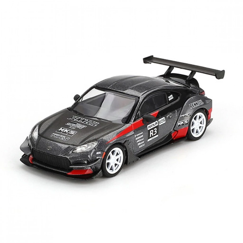 Mini GT MGT00820-L 820 1/64 Toyota GR86 Larry Chens HKS Turbocharged GR86 LHD Diecast Scale รุ่นรถ