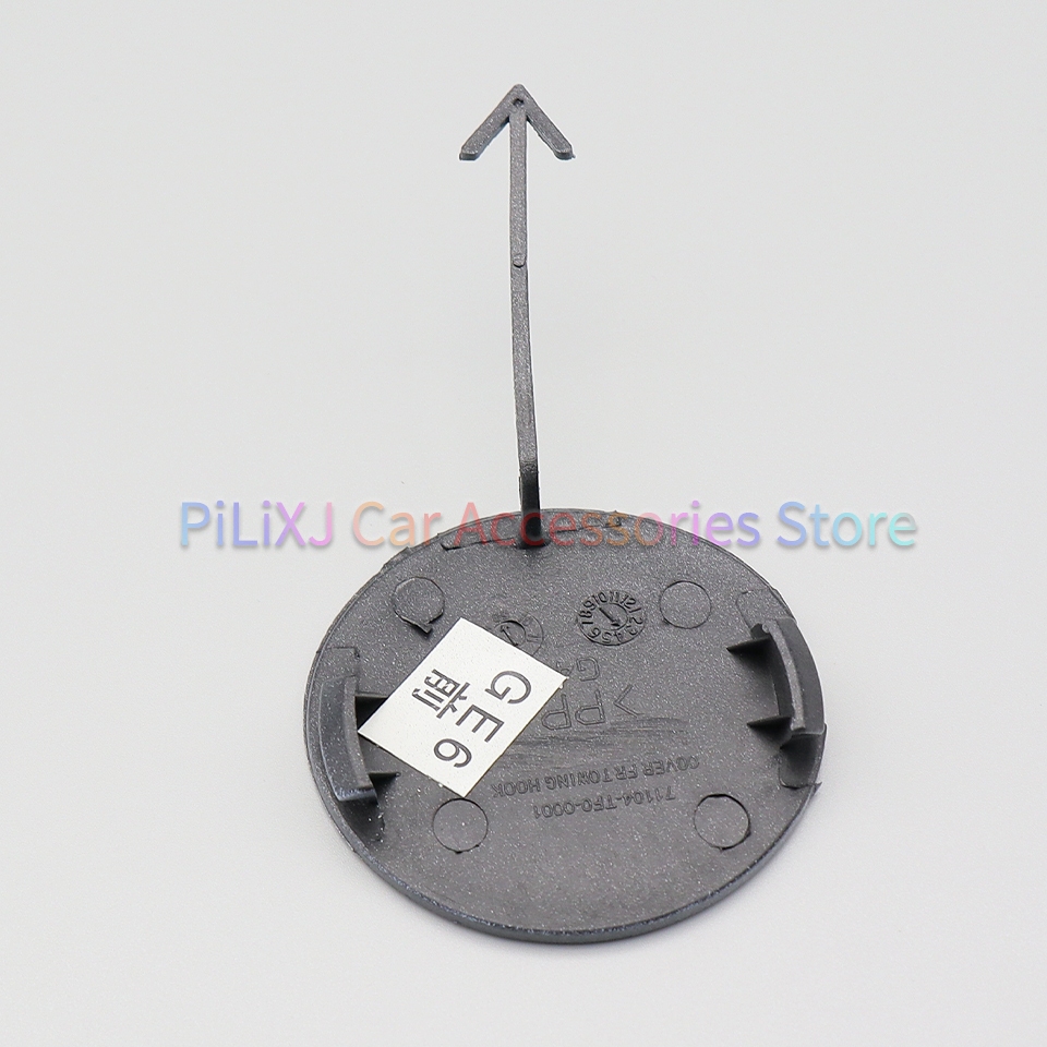 ด้านหน้าด้านหลังกันชน Tow Hook Eye ฝาครอบสําหรับ Honda Fit / Jazz GE 2009 2010 2011 ทาสี Trim Shell - รูปที่ 4