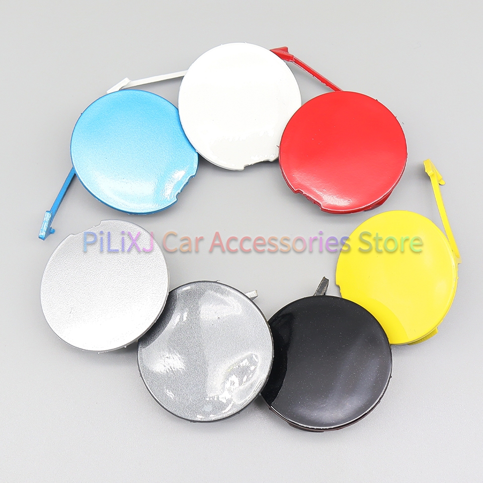 ด้านหน้าด้านหลังกันชน Tow Hook Eye ฝาครอบสําหรับ Honda Fit / Jazz GE 2009 2010 2011 ทาสี Trim Shell - รูปที่ 6