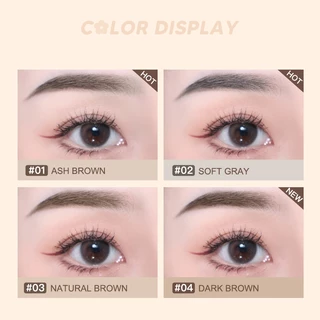 ยอดนิยม Judydoll ดินสอเขียนคิ้ว หัวเหลี่ยม กันน้ํา Skinny Eyebrow Pencil เครื่องสำอางดอลลี่