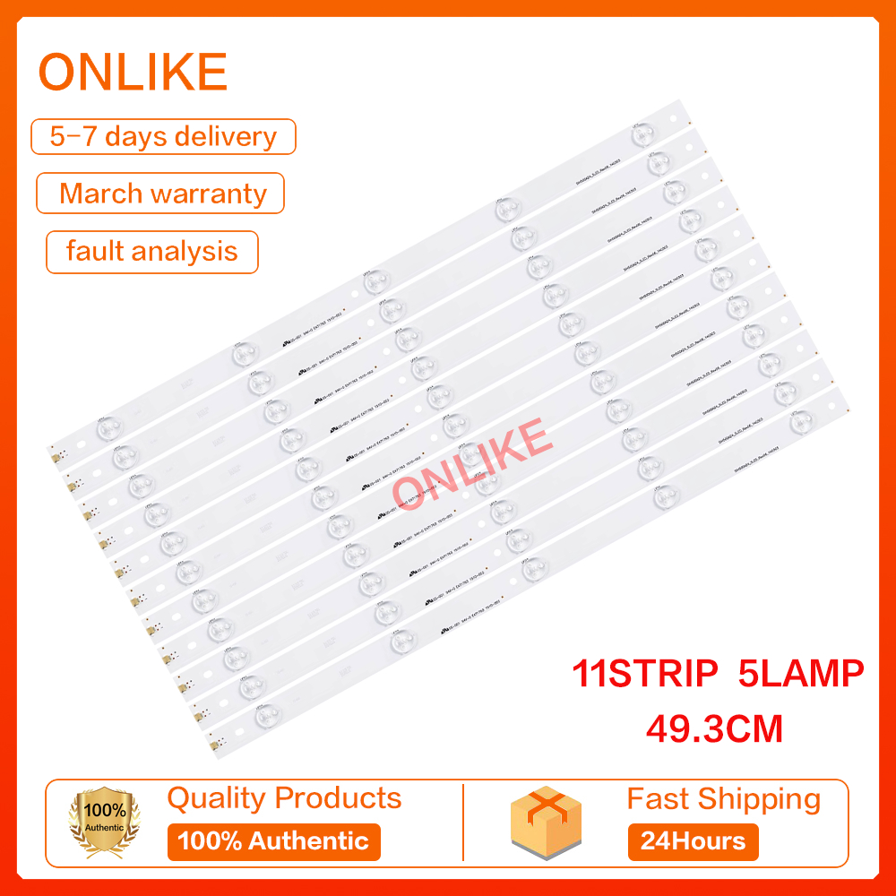 50d36p-n LEDN50D36P SVH500A24-5LED-REV07-150304 Hisense 50 INCH LED TV BACKLIGHT ( LAMPU TV ) 50D36P