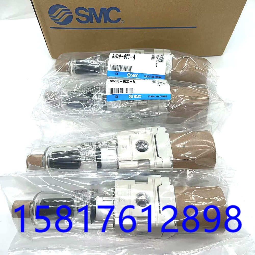 Smc Original Ready Stock กรองลดวาล์วแรงดัน AW20-02BG-A/AW20-01BG-A/AW20-02BCG-A/AW20-02BG-B/AW20-02B