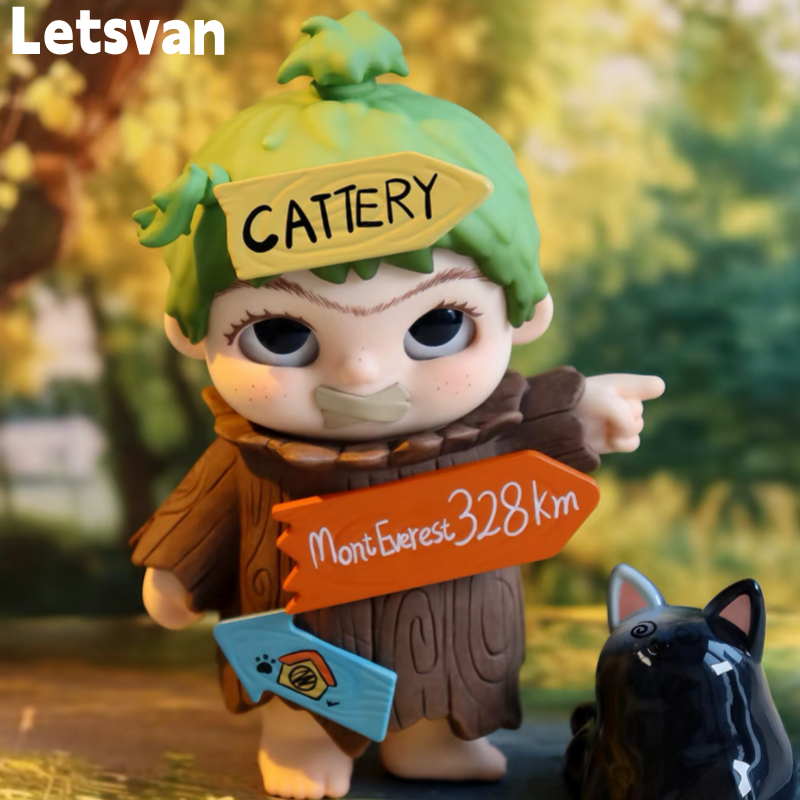 Letsvan Wakuku โมเดลฟิกเกอร์ กล่องตาบอดในวัยเด็ก Replay ใหม่กล่องตาบอดตกแต่งของขวัญทําด้วยมือ 250g