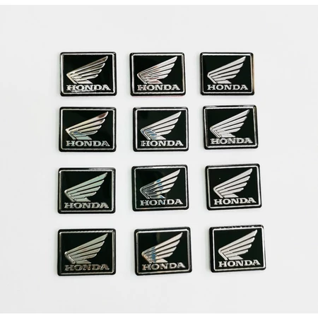 สติ๊กเกอร์ปีกโลโก้ 3D สําหรับตกแต่งแดชบอร์ดรถจักรยานยนต์ Honda Vario beat click PCX Mini