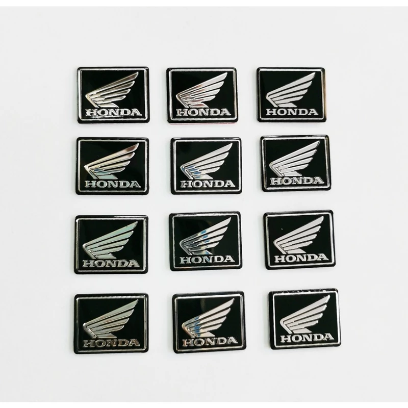 สติ๊กเกอร์ปีกโลโก้ 3D สําหรับตกแต่งแดชบอร์ดรถจักรยานยนต์ Honda Vario beat click PCX Mini