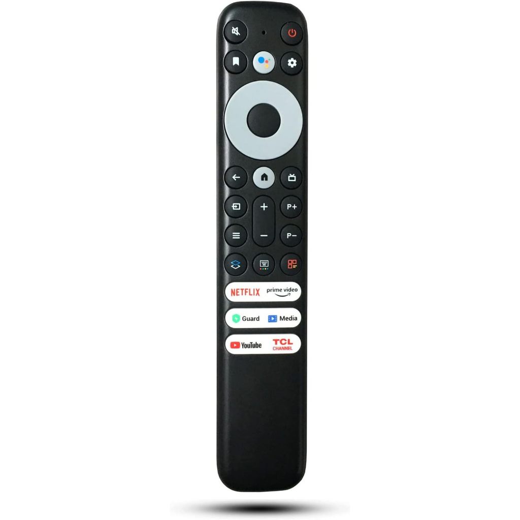 Rc902v FMR4 เปลี่ยนรีโมทคอนโทรลสําหรับ TCL Mini-LED QLED 4K UHD สมาร์ท Android TV (ไม่มีฟังก์ชั่นเสี