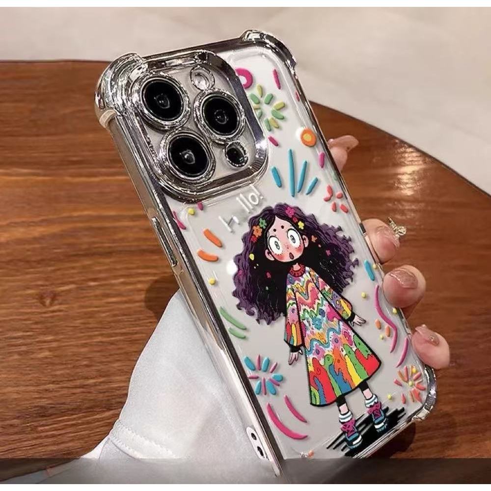 เคส VIVO V21 5G V23 5G V23 Pro 5G V25 Pro V27 5G V27 Pro V27E 5G T2 4G  สี่มุมซิลิโคนสีเสื้อผ้ากรณีโ