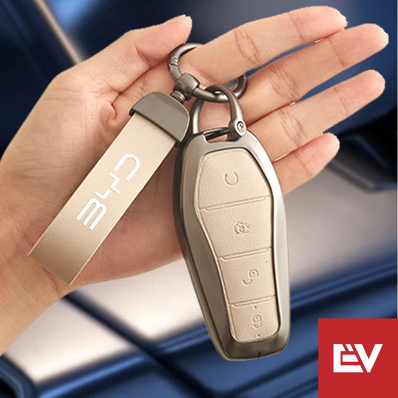 สําหรับ BYD ฝาครอบโลหะผสมสังกะสีหนังสําหรับ BYD Seal Dolphin ATTO 3 Sealion 06 Sealion 07 HAN TANG Seagull M6 EV.HOME ปัจจุบัน