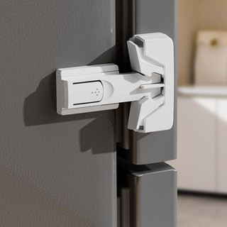 Refrigerator Fridge Freezer Door Lock for Kids and Aging Seals, Child Proof Refrigerator Latch Lock to Keep Door Closed, No Tools Required and Easy Installation