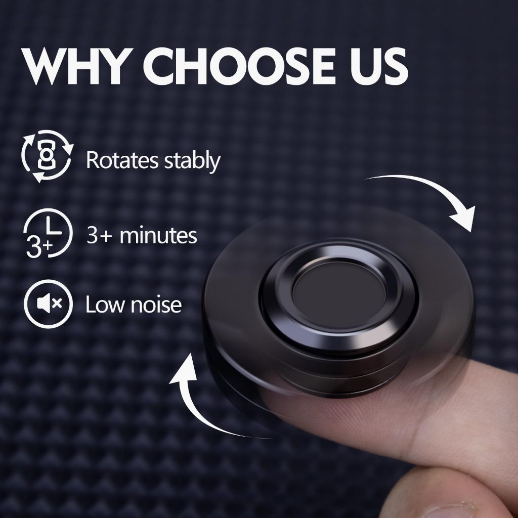 เล่นหลายตัวเลื่อนแม่เหล็ก Fidget Spinner EDC ผู้ใหญ่ Fidget ของเล่น Anti Stress Hand Spinner ADHD ความวิตกกังวลออทิสติกความเครียดบรรเทา - รูปที่ 7