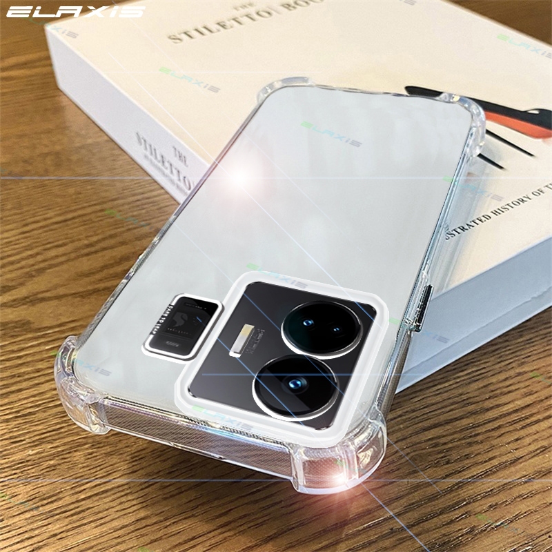 ELAXIS Soft TPU ใส Jelly สําหรับ Realme GT Neo 5/Realme GT 3 เคสโทรศัพท์ HD ซิลิโคนใสกันกระแทกป้องกันปกหลัง ES029