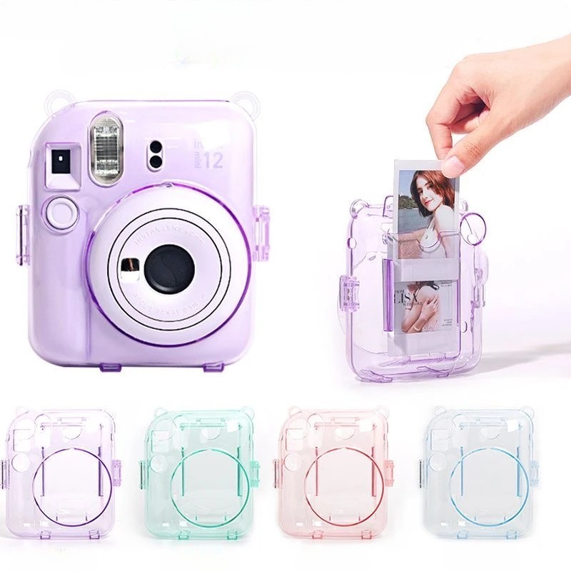 [Film Lab] Instax Mini 12 เคสใส เคสคริสตัล เคสป้องกันกล้อง CAA31