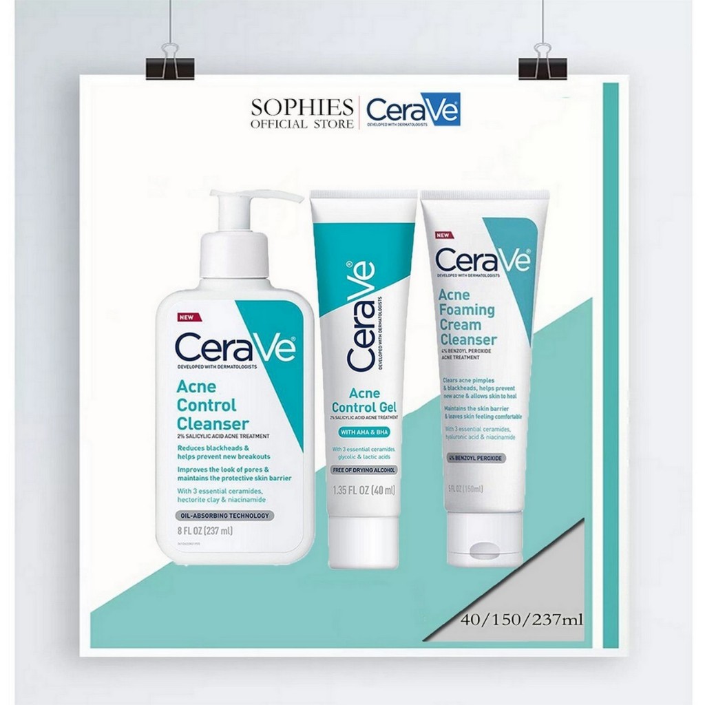 CERAVE เซราวี แอคเน่ โฟม คลีนเซอร์ 150มล