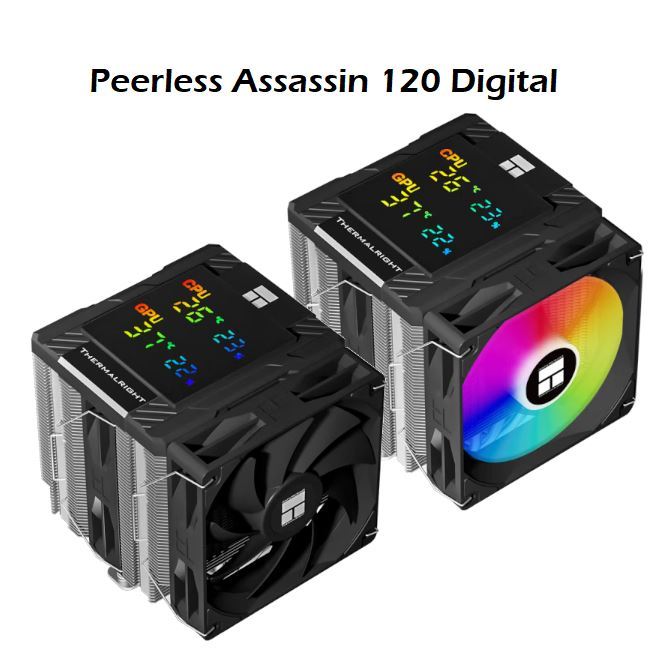 Thermalright PA120 Peerless Assassin 120 Digital CPU air cooler dual towers 245W สําหรับ LGA1851/170