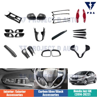 Honda Jazz GK (2014-2022) ปลอกหุ้มพวงมาลัย ปลอกหุ้มสวิตช์กระ…