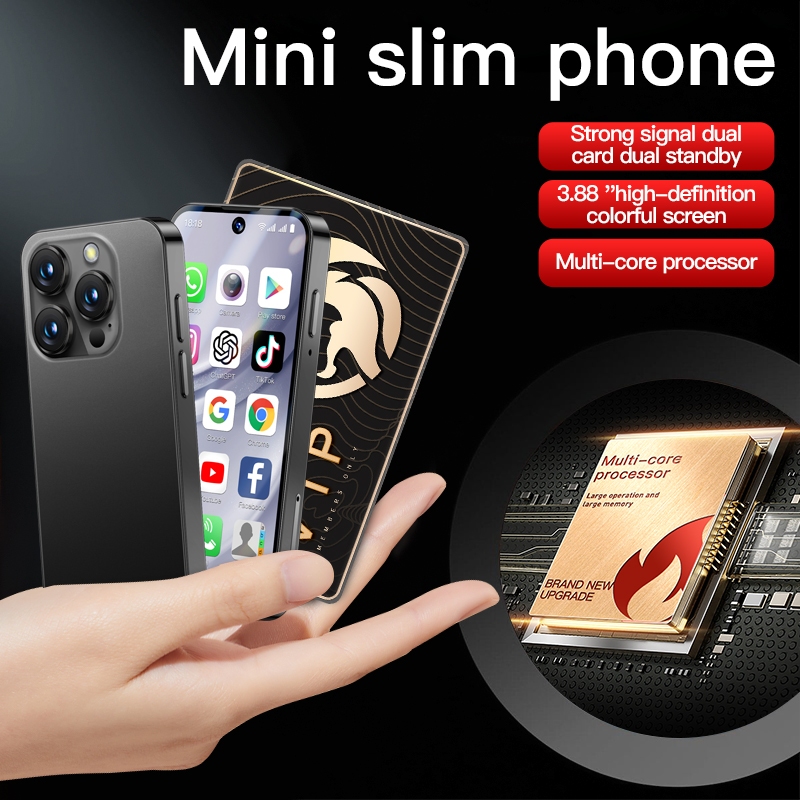 Xs19 Pro Mini สมาร์ทโฟน 4G ที่คุ้มค่าน้ําหนักเบาและพกพาหน่วยความจําขนาดใหญ่อายุการใช้งานแบตเตอรี่ยาวนาน