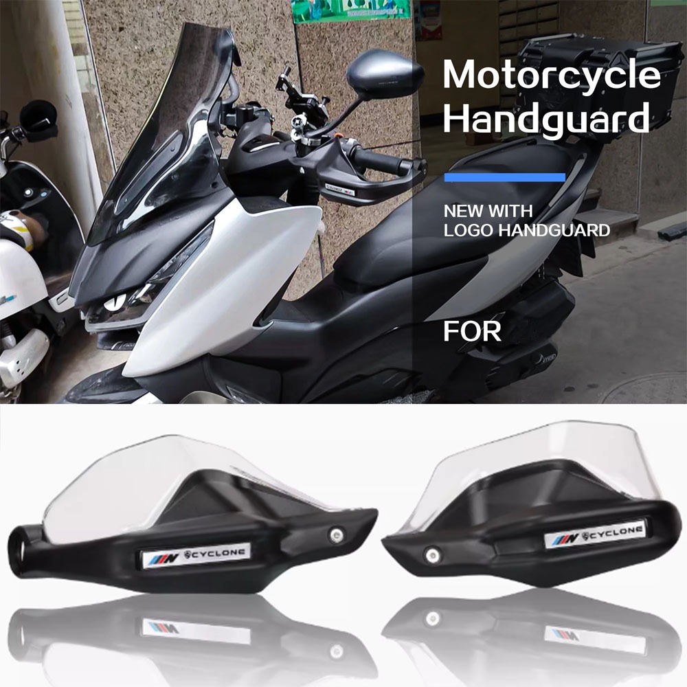 สําหรับ ZongShen Cyclone RT3 RT1 RT150 รถจักรยานยนต์ Handguard Hand Guards Shield พร้อมวงเล็บ Protec