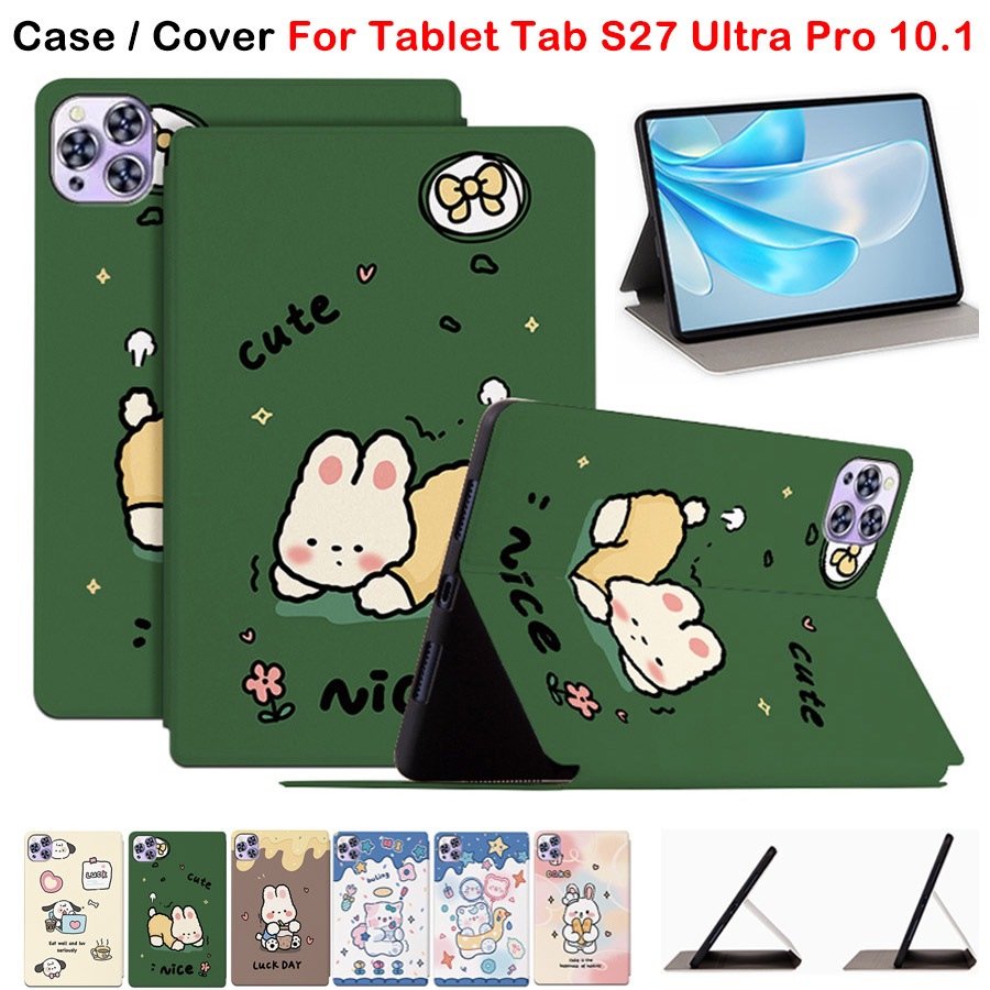 สําหรับแท็บแท็บเล็ต S27 Ultra Pro 10.1 นิ้วแฟชั่นการ์ตูนอะนิเมะทาสีรูปแบบแท็บเล็ตป้องกันกรณี Tab S27