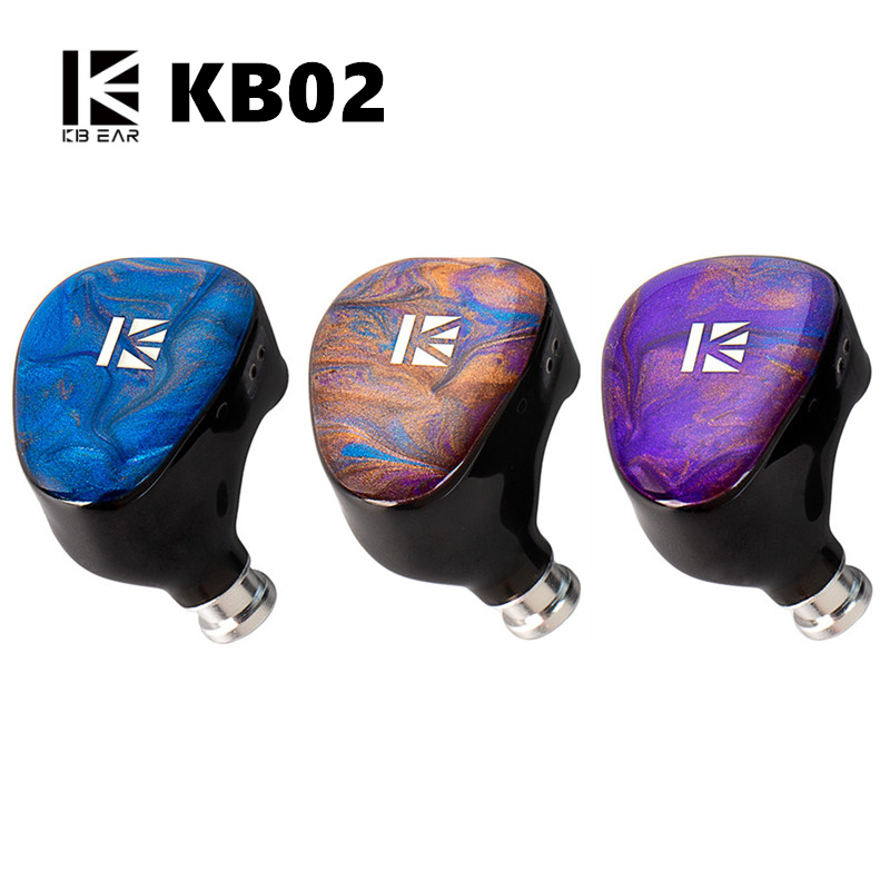 Kbear KB02 Bone Conduction Dynamic Driver Hybrid หูฟัง 0.78 มม./2PIN 3.5 มม.HIFI In Ear Monitorหูฟัง