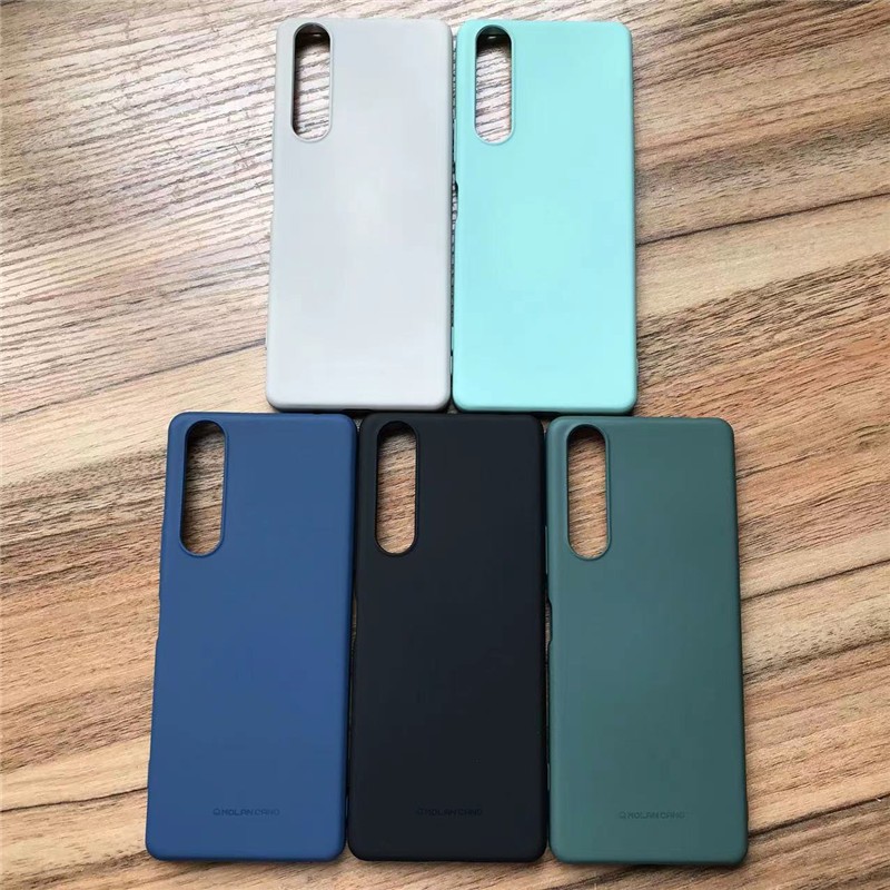 SONY Xperia1III เคสป้องกัน SONY XPERIA 1II Mark 2 XQ-AT51 เกาหลีซิลิโคนเหลวรู้สึกรวมทุกอย่างเคสโทรศัพท์