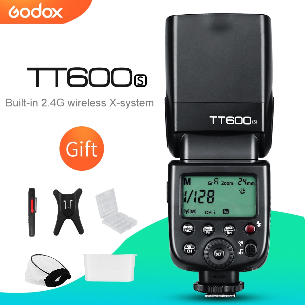Godox TT600S GN60 Camera Flash Speedlite for Sony a7II a7 a7r a7s A6000 A6300