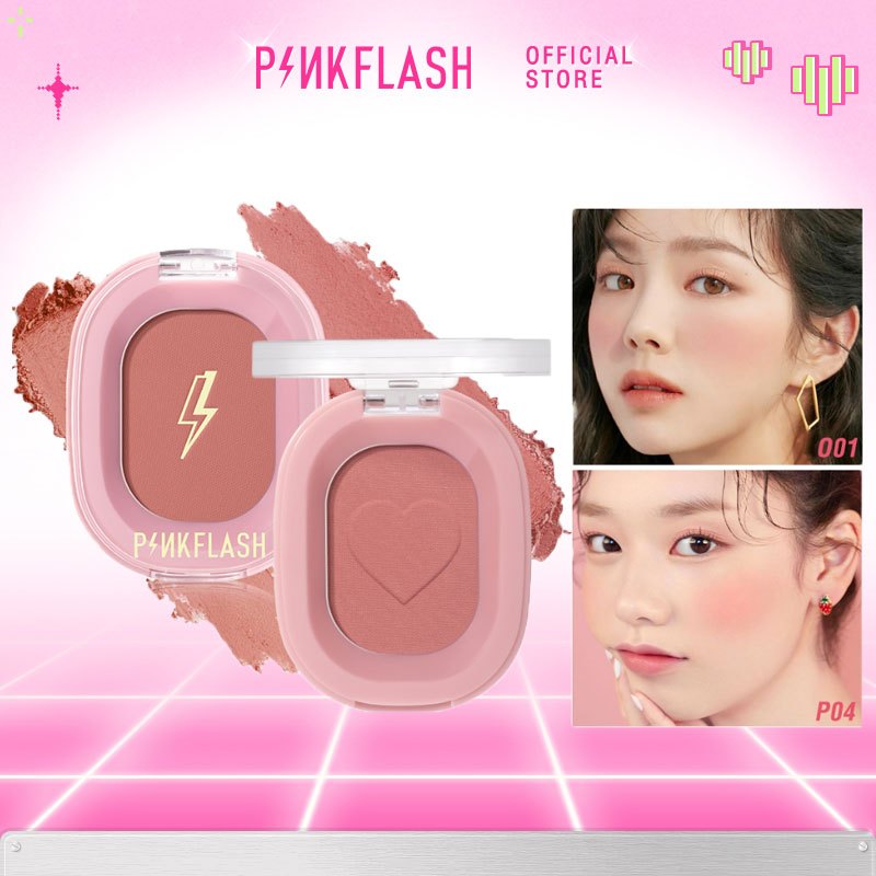 Pinkflash Ohmyhoney บลัชออน ปัดแก้ม สีธรรมชาติ ติดทนนาน