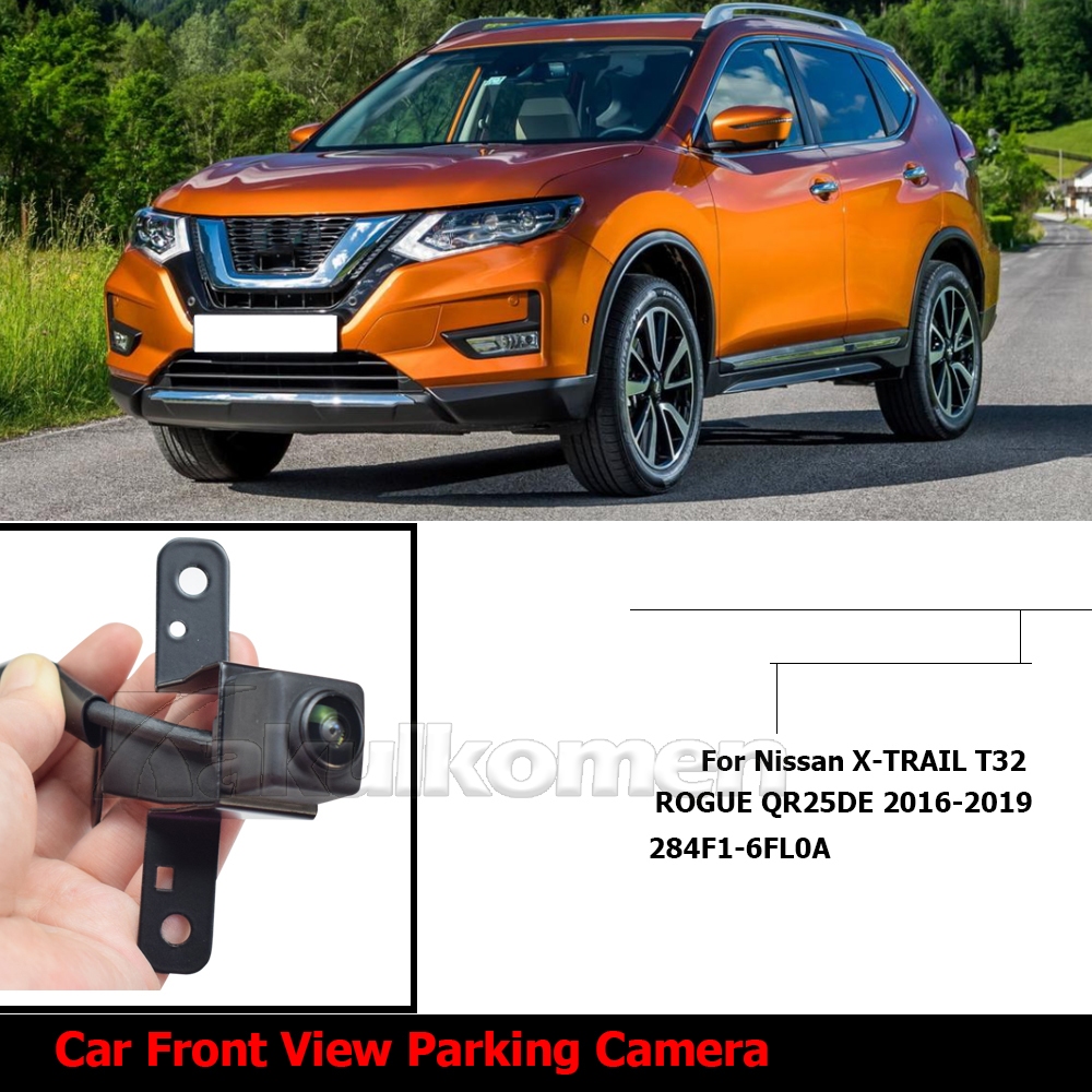 ยี่ห้อใหม่รถด้านหน้าที่จอดรถกล้องเหมาะสําหรับ Nissan X-TRAIL T32 ROGUE QR25DE 2016-2019 284F1-6FL0A 