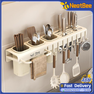 Kitchen Cutlery Chopstick Drainer Holder with Knife Storage and Holder