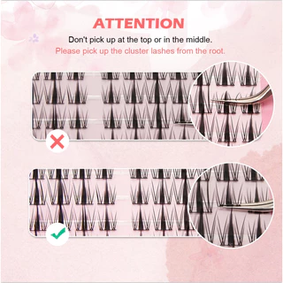 [ของขวัญฟรี] ANJOSIRMA ขนตาปลอม มังงะธรรมชาติ แบบหนา ความจุขนาดใหญ่ 10 แถว DIY ขนตา