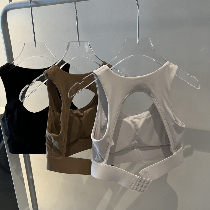 Fly Yogayoga Sport Bra Lycra Shock-proof รวบรวมแผ่นหลังที่สวยงาม Unfixed