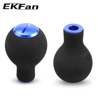 EKFan 1Pcs EVA ตกปลารอกจับลูกบิดสําหรับแบริ่ง 7*4*2.5 มม.ตกปลาอุปกรณ์เสริมเหยื่อหล่อปั่นชิ้นส่วนรอกตกปลา