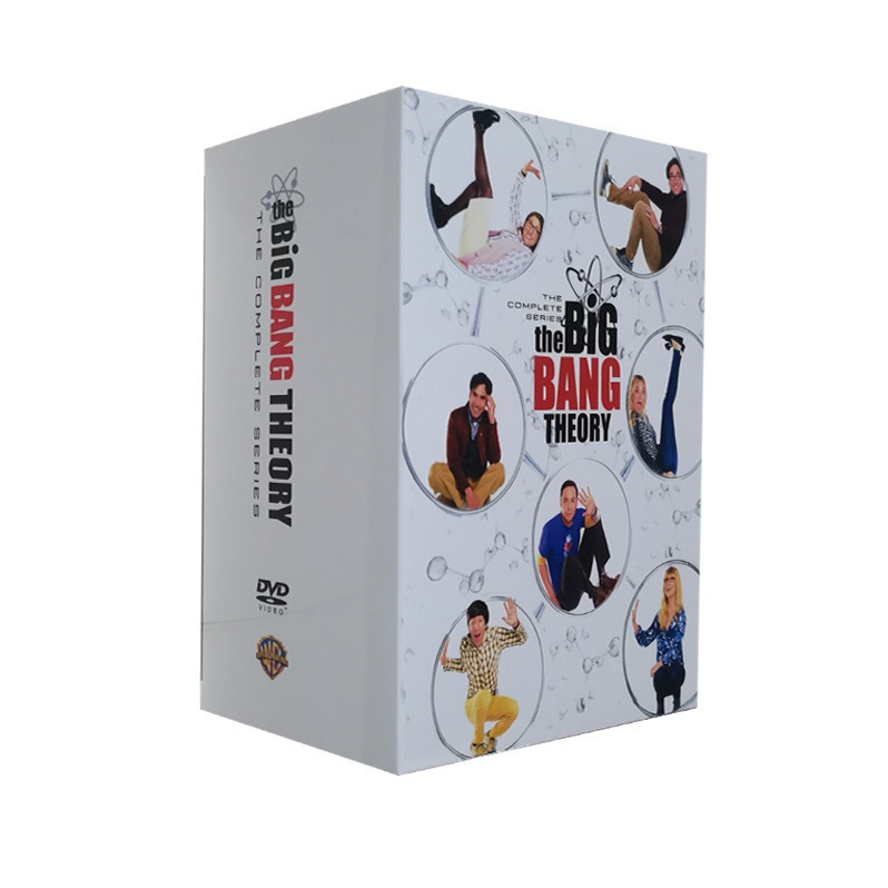 Life Big Bang Theory 1-12 Season The Big Bang Theory 37DVD เวอร์ชันเต็มการออกเสียงภาษาอังกฤษ
