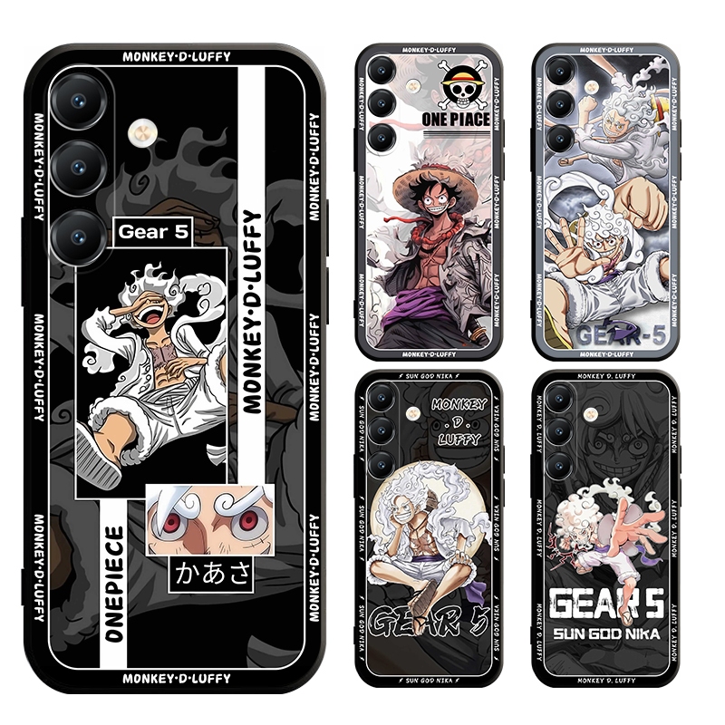 เคสสําหรับ Samsung A16 A26 A36 A56 4G 5G onepiece luffy เกียร์ 5 กรณีปกอ่อน