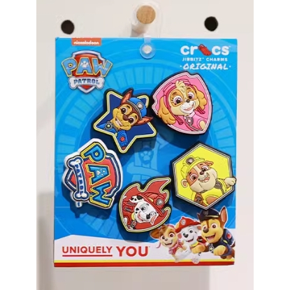 ใหม่การ์ตูนรองเท้าcharms DIYรองเท้าหัวเข็มขัดตกแต่งรองเท้าCharmsอุปกรณ์เสริม/Woofทีม