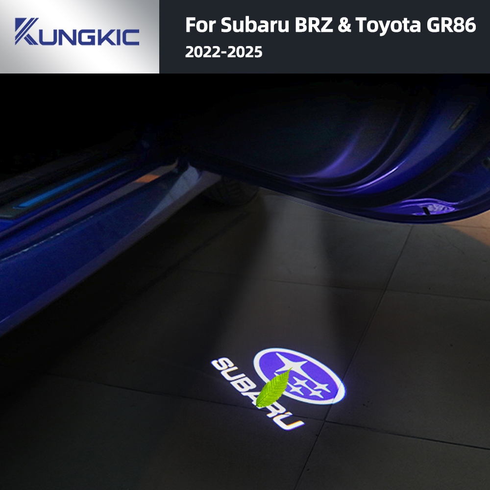 สําหรับ Subaru BRZ Toyota GR86 2022-2025 LED โลโก้ประตูรถโปรเจคเตอร์โคมไฟประตูยินดีต้อนรับอุปกรณ์เสริม