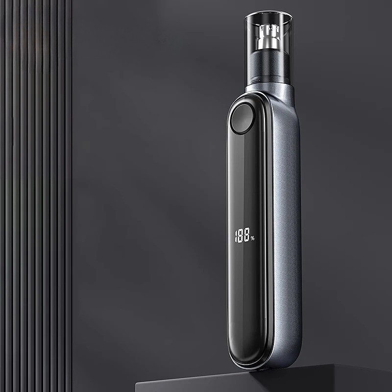 2024 ใหม่ Mijia เครื่องตัดขนจมูก USB ชาร์จจอแสดงผล LED ไฟฟ้าแบบพกพาผู้ชาย Mini Nose Hair Clipper