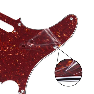 Fleor 1 ชิ้น 8 หลุมกีตาร์ไฟฟ้า Pickguard Pick Guard Scratch แผ่นสกรูสําหรับอเมริกัน/เม็กซิกันมาตรฐาน FD TL สไตล์กีตาร์อะไหล่