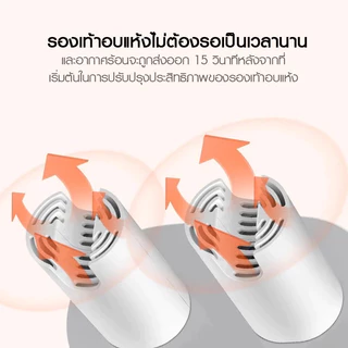 Deerma HX10 Multi-functional Shoes Dryer เครื่องขจัดความชื้นรองเท้า เครื่องเป่ารองเท้าอเนกประสงค์