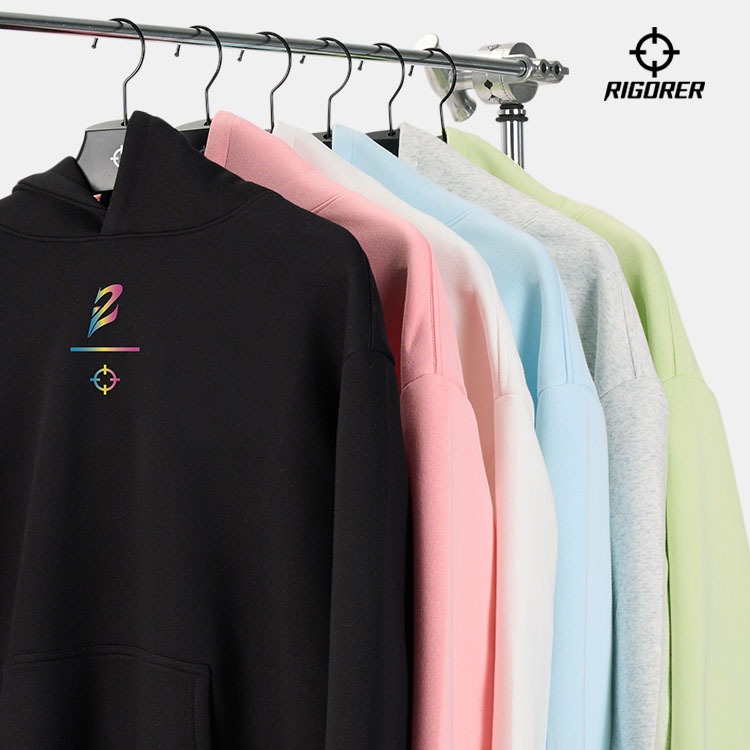 Ricorer เสื้อฮู้ดสีสันสดใสพร้อมโลโก้ BP เสื้อแจ็คเก็ตแขนยาวพร้อมกระเป๋าเสื้อสเวตเตอร์ Unisex เสื้อโค้ทขนาดใหญ่