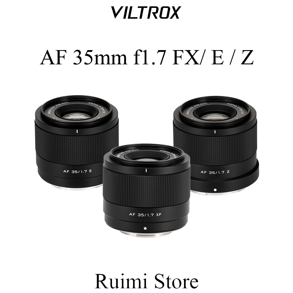 Viltrox 35 มม. f1.7 APS-C เลนส์โฟกัสอัตโนมัติสําหรับกล้องมิเรอร์เลสเมาท์  X /E / Z 35mm f1.7
