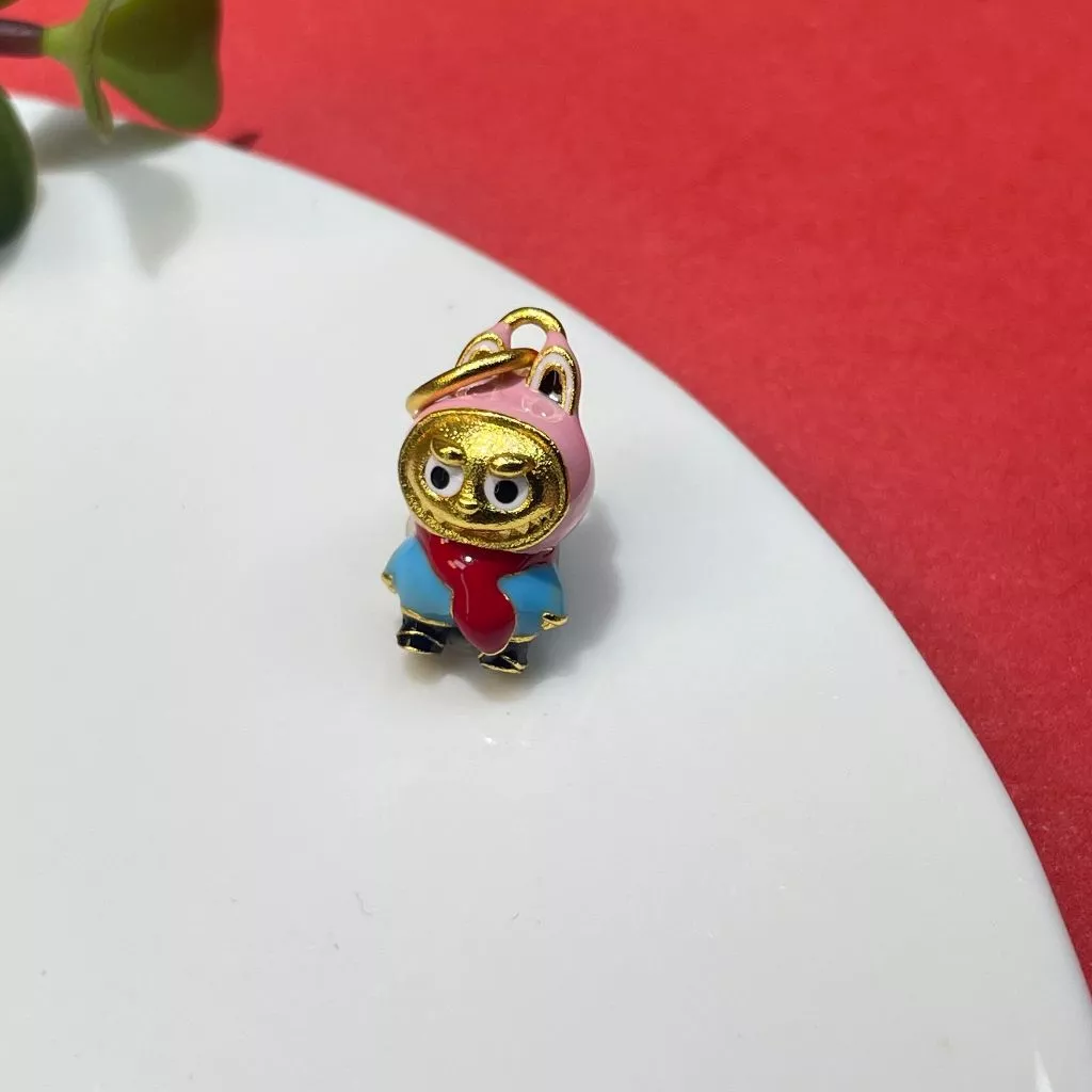 จี้เครื่องประดับ LABUBU Gold-Plated สีทอง thumbnail 3