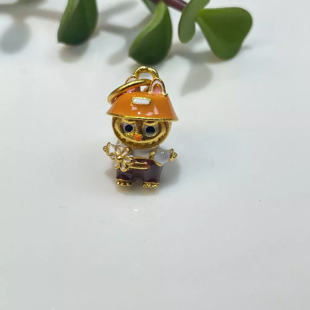 จี้เครื่องประดับ LABUBU Gold-Plated สีทอง thumbnail 5