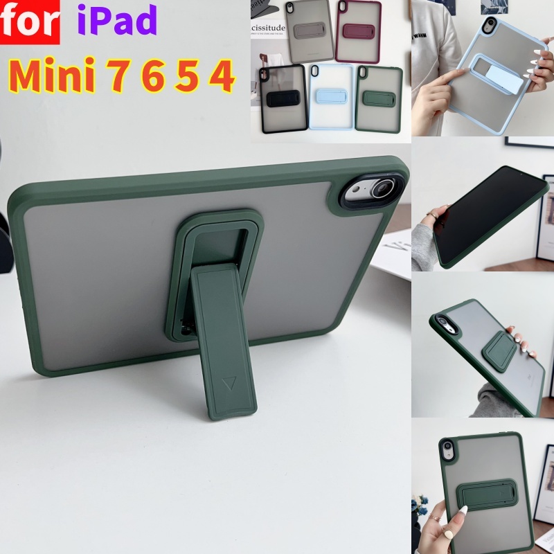 Stand Funda Cover Matte Case สําหรับ iPad Mini (2024) A17 Pro 8.3" A2995 A2996 A2568 iPad Mini 7 6 5