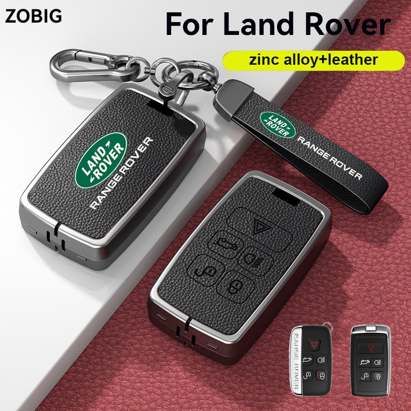 ZOBIG สี Key Fob สําหรับ Land Rover กุญแจรถพร้อมพวงกุญแจ Fit สําหรับ 2024 Land Rover EVogue Range Di