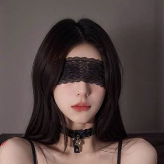 ซ่อนหา!Contrast สีสองด้านสีดํา Red Eye Mask Blindfolded ผ้าซ…