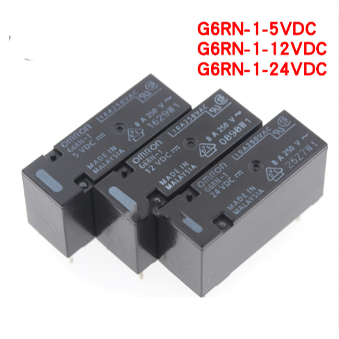 รีเลย์ Omron G6RN-1-5VDC G6RN-1-12VDC G6RN-1-24VDC DC12V 24V