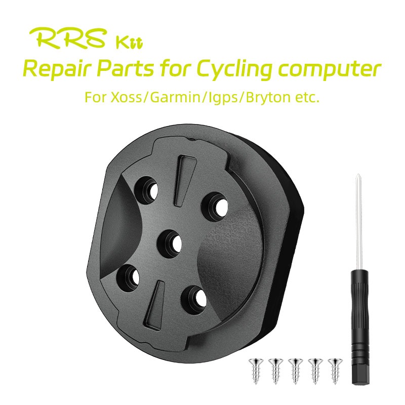 Rrskit อลูมิเนียมจักรยานคอมพิวเตอร์ฐานอะไหล่ซ่อมสําหรับ Garmin Magene XOSS IGPSPORT จักรยานคอมพิวเตอร์