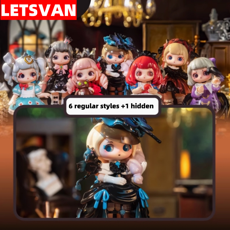Letsvan Ziyuli กล่องตาบอด Dark Fairy Tale The Esoteric Fable Series กล่องตาบอดมือถือสาวน้ําเล่นตุ๊กตาตกแต่งของขวัญสาวสร้างสรรค์ 250g