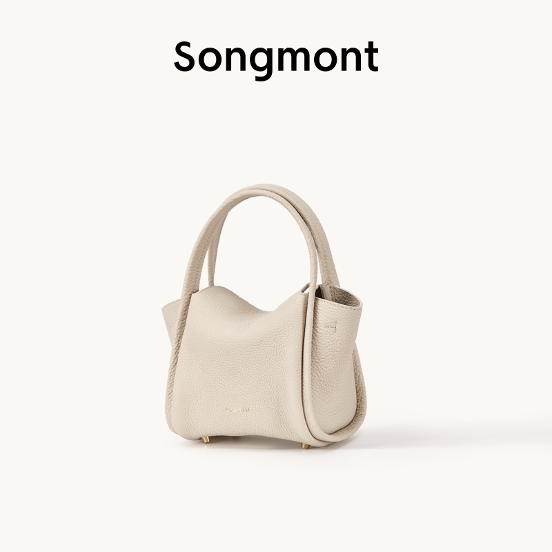 Songmont Mini Song bag กระเป๋าสะพายไหล่สําหรับผู้หญิง กระเป๋าถือหนังผู้หญิง